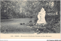 AJUP1-0033 - MUSICIEN - Paris - Monument D'AMBROISE THOMAS Au Parc Monceau  - Music And Musicians