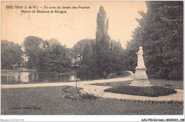 AJUP10-0907 - ECRIVAIN - Vitré - I Et V - Un Coin Du Jardin Des Plantes - Statue De Madame De SEVIGNE  - Writers