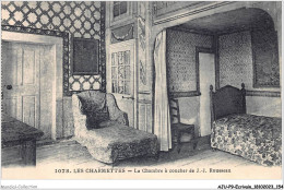 AJUP9-0829 - ECRIVAIN - Les Charmettes - La Chambre à Coucher De J-J ROUSSEAU  - Schriftsteller