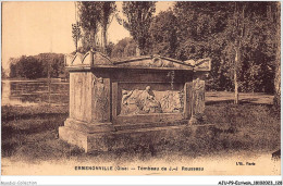 AJUP9-0816 - ECRIVAIN - Ermenonville - Oise - Tombeau De J-J ROUSSEAU  - Schriftsteller