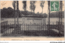 AJUP9-0812 - ECRIVAIN - Ermenonville - Le Tombeau De J-J ROUSSEAU  - Schriftsteller