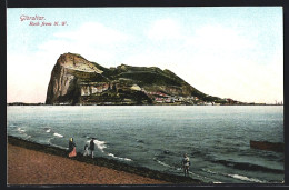 Postal Gibraltar, Rock From North-West  - Gibilterra