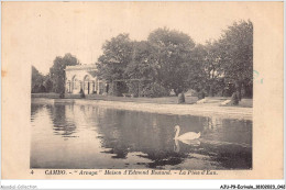 AJUP9-0773 - ECRIVAIN - Cambo - Arnaga - Maison D'EDMOND ROSTAND - La Pièce D'eau   - Schriftsteller