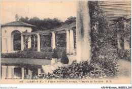 AJUP9-0768 - ECRIVAIN - Cambo - Maison ROSTAND à Arnaga - Pergola Du Pavillon  - Ecrivains