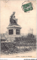 AJUP8-0721 - ECRIVAIN - Chinon - La Statue De Rabelais  - Ecrivains