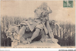 AJUP8-0713 - ECRIVAIN - Parc Du Château De Chantilly - MOLIERE - Par Tony Noël - Schriftsteller