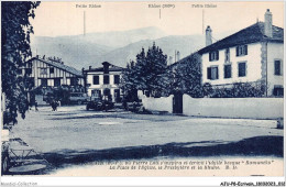 AJUP8-0657 - ECRIVAIN - Ascain - B-P - Où Pierre Loti S'inspira Et écrivit L'idylle Basque - La Place De L'église  - Schriftsteller