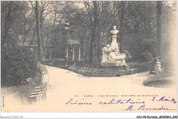 AJUP8-0652 - ECRIVAIN - Paris - Parc Monceau - Monument De MAUPASSANT   - Escritores