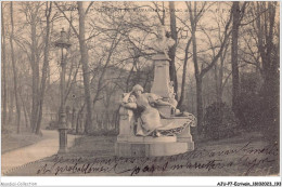 AJUP7-0647 - ECRIVAIN - Paris - Buste De GUY De MAUPASSANT Au Parc Monceau  - Schriftsteller