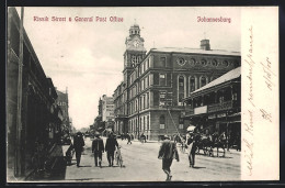 CPA Johannesburg, Rissik Street & General Post Office  - Afrique Du Sud