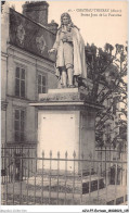 AJUP7-0608 - ECRIVAIN - Château-thierry - Ainse - Statue JEAN De LA FONTAINE  - Writers