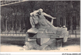 AJUP7-0571 - ECRIVAIN - Paris - Palais-royal - Statue De VICTOR-HUGO  - Schrijvers