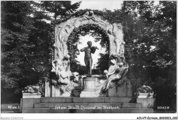 AJUP7-0561 - ECRIVAIN - Wien I - Jahann Straub-denkmal Im Stadtpark  - Schriftsteller