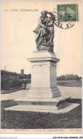 AJUP6-0528 - ECRIVAIN - Saint-malo - Statue De CHATEAUBRIAND - Ecrivains