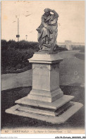 AJUP6-0526 - ECRIVAIN - Saint-malo - La Statue De CHATEAUBRIAND - Escritores