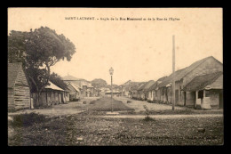 GUYANE - SAINT-LAURENT - ANGLE DE LA RUE MONTRAVEL ET DE LA RUE DE L'EGLISE - Saint Laurent Du Maroni