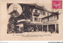AJUP11-1088 - ECRIVAIN - Aix-les-Bains - Musée De Lamartine - Ancienne Pension Chabert  - Schriftsteller