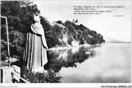 AJUP11-1084 - ECRIVAIN - Aix-les-bains - Lac Du Bourget - Monument LAMARTINE  - Schrijvers