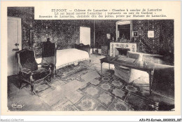 AJUP11-1067 - ECRIVAIN - St-Point - Château De LAMARTINE - Chambre à Coucher De Lamartine   - Escritores
