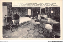 AJUP11-1067 - ECRIVAIN - St-Point - Château De LAMARTINE - Chambre à Coucher De Lamartine   - Schrijvers