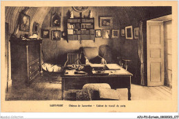 AJUP11-1062 - ECRIVAIN - Saint-point - Château De Lamartine - Cabinet De Travail Du Poète  - Escritores