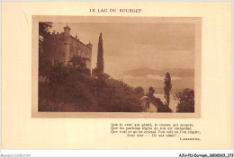 AJUP11-1060 - ECRIVAIN - Le Lac Du BOURGET  - Schriftsteller