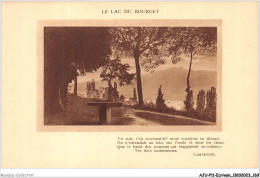 AJUP11-1058 - ECRIVAIN - Le Lac Du BOURGET  - Schriftsteller