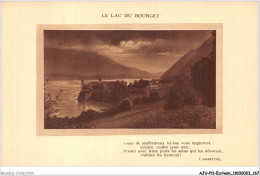 AJUP11-1057 - ECRIVAIN - Le Lac Du BOURGET  - Ecrivains