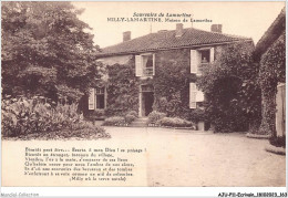 AJUP11-1055 - ECRIVAIN - Souvenirs De LAMARTINE - Milly-LAMARTINE - Maison De Lamartine  - Writers