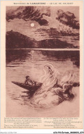 AJUP11-1011 - ECRIVAIN - Souvenir De LAMARTINE - Le Lac Du Bourget  - Escritores