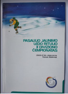 Official Programme IIHF 2001 Ice Hockey World Championship U20 Div. II Lithuania - Bücher