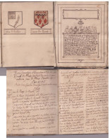 Région HUY Super Et Très Ancien Cahier écrit Avec Généalogie 1700.... - Sin Clasificación