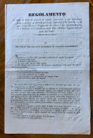 STATI AUSTRIACI - GUARDIE E CORPI MILITARI - REGOLAMENTO DEL BOLLO PER ATTI GIUDIZIALI ....PAG. 4 - Historical Documents
