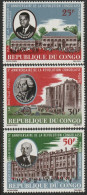 REVOLUTIONS  HISTORIQUES: ROBESPIERRE ET LA BASTILLE, LENIN ET LE PALAIS D'HIVER, MASSAMBA-DEBAT ET BRAZZAVILLE - CONGO - Franz. Revolution