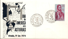 ESPAGNE JOURNEE DE L'AMERIQUE EN ASTURIE 1974 - Other & Unclassified