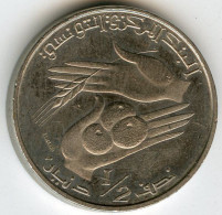 Tunisie Tunisia 1/2 Dinar 1983 FAO KM 303 - Tunisia