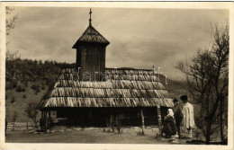 Uricani 1937 - Biserica Veche Din Lemn, Valea Jiului - Romania