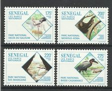 Senegal  1996  National Parks,Birds,Animals  Set  MNH - Other & Unclassified