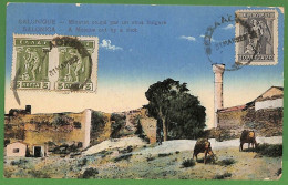 Ad0914 - GREECE - Postal History -  POSTCARD Salonique To ITALY 1922 - Lettres & Documents