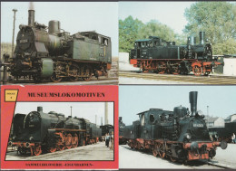 4 Verschiedene Ak Mit Motiv Eisenbahn Dampfloks 11 - Trenes