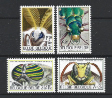 Belgie 1971 Insects  Y.T. 1610/1613 ** - Ongebruikt