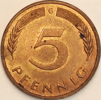 Germany Federal Republic - 5 Pfennig 1978 G, KM# 107 (#4586) - 5 Pfennig