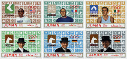 52392 MNH AJMAN 1969 19 JUEGOS OLIMPICOS VERANO MEXICO 1968 - Ajman