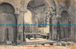 R051712 Poitiers. Interieur Du Temple Saint Jean. No 55. 1915 - Welt