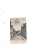 CARTE POSTALE 76 YVETOT LA RUE DE LA REPUBLIQUE VOYAGEE - Yvetot