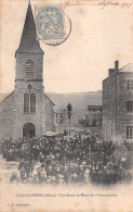 La GUILLERMIE (Allier) - Une Sortie De Messe De 1re Communion - Voyagé 1905 (2 Scans) - Autres & Non Classés