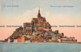 R052283 Mon St Michel. Effet De Lumiere. Cote Sud Ouest. No 90. 1950 - World