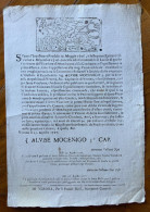 REPUBBLICA DI VENEZIA - VERONA 13/8/1717 - LAZISE ,VICARIATO DI MONDRAGON, ...ALVICE MOCENICO ...., - Historische Documenten