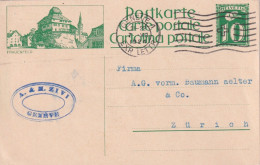 PK 101  "Frauenfeld"  Genève - Zürich       1924 - Stamped Stationery