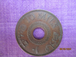 Palestine: 10 Mils 1943 - Other & Unclassified